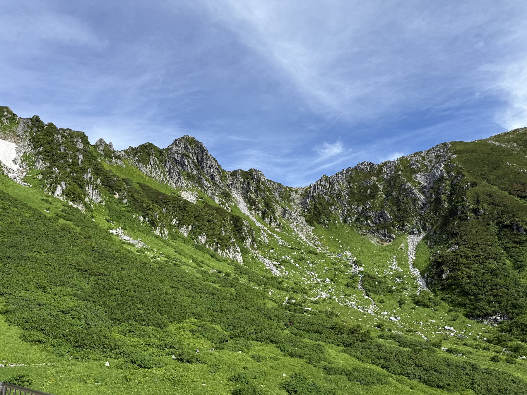 木曽駒ヶ岳の風景（編集長撮影）