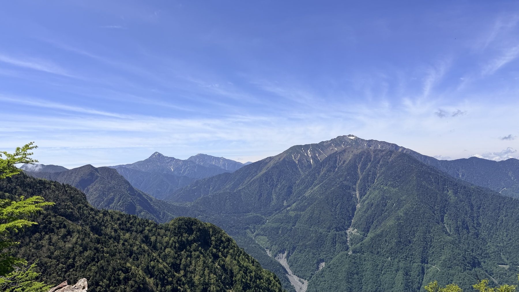 鋸岳の風景（編集長撮影）